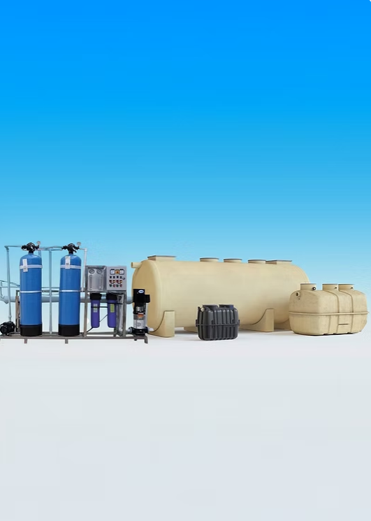 install sewage treatment plant