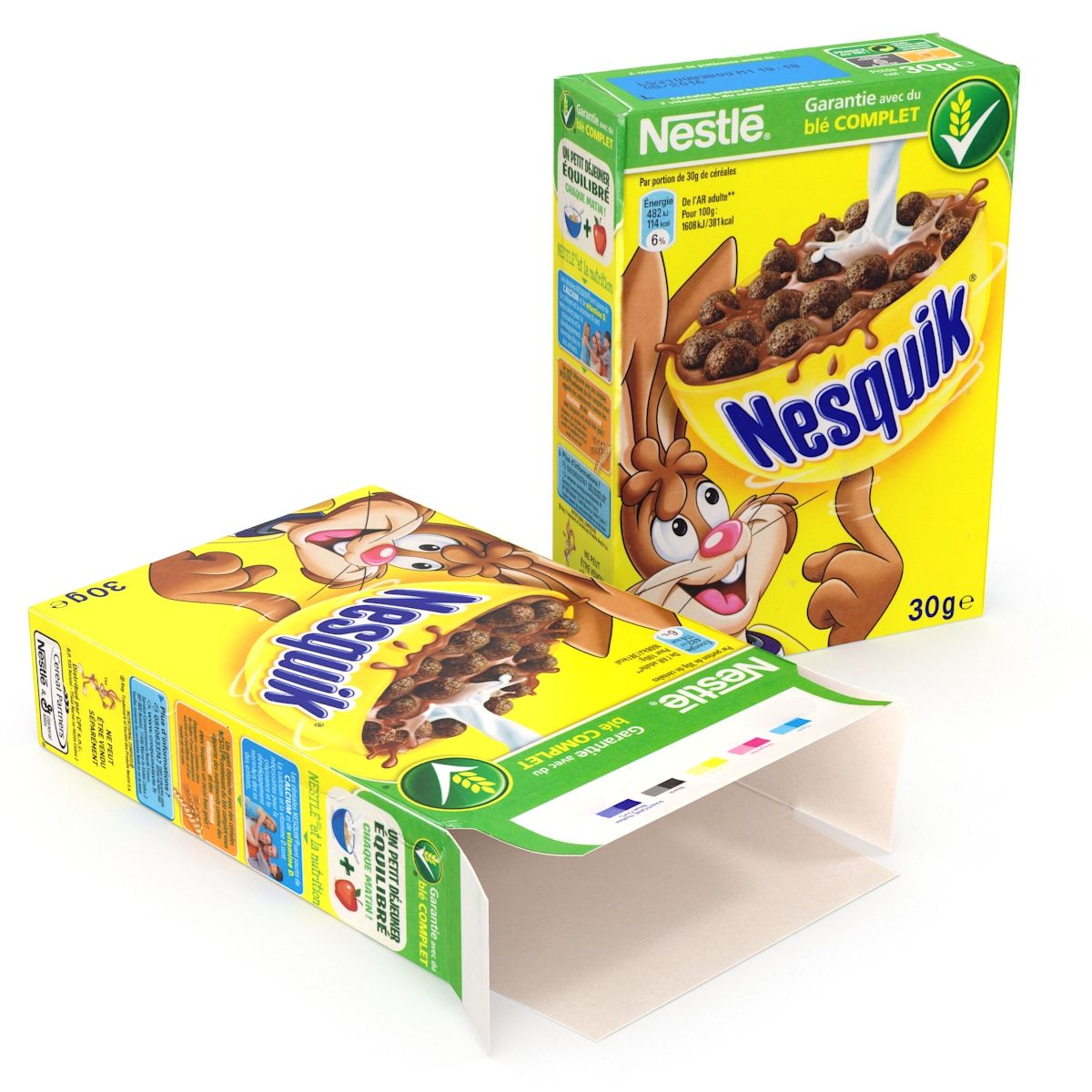 dimensions of a box of cereal