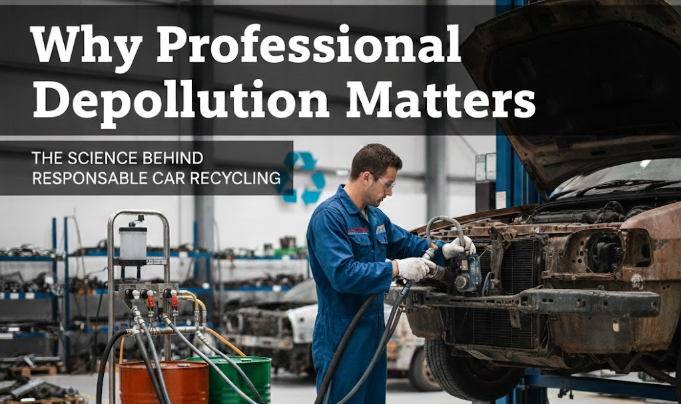 Why Professional Depollution Matters: The Science Behind National Car Removal’s Disposal Process
