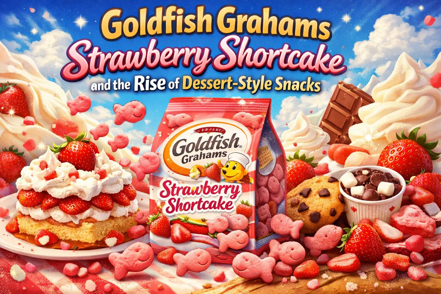 goldfish strawberry shortcake